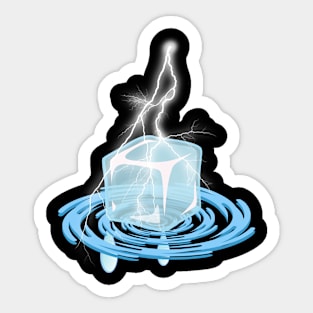 Lightning Strikes Sticker